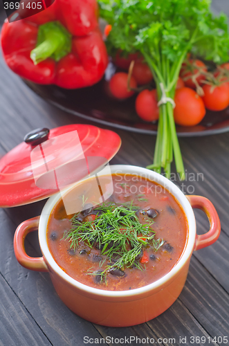Image of bean soup