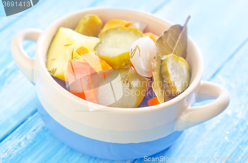 Image of marinated vegetables