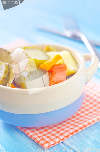Image of marinated vegetables