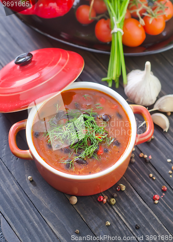 Image of bean soup