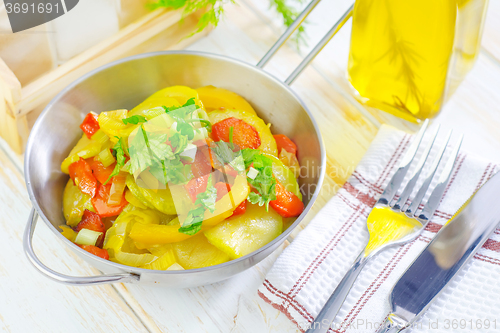 Image of baked vegetables