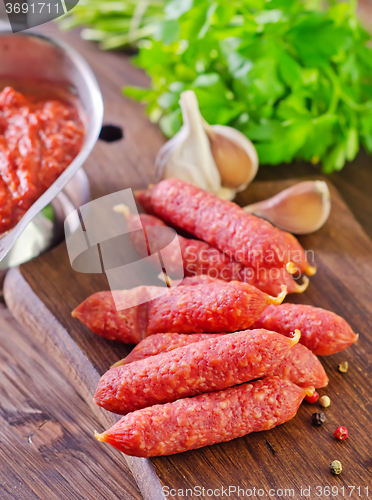 Image of sausages