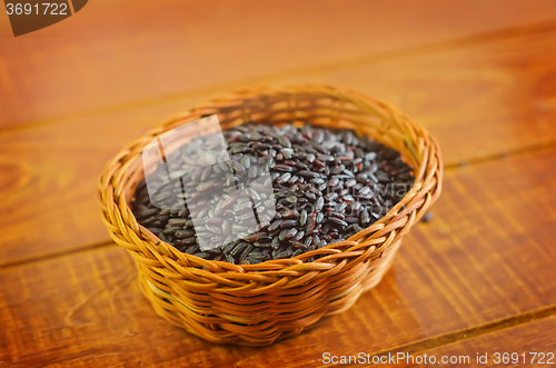 Image of black rice