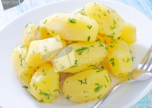 Image of boiled potato