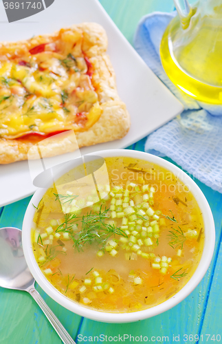 Image of fresh soup