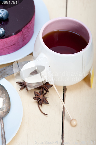 Image of english tea and dessert 