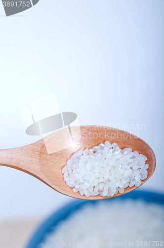 Image of raw white rice 