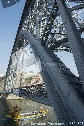 Image of EUROPE PORTUGAL PORTO RIBEIRA PONTE DE DOM LUIS