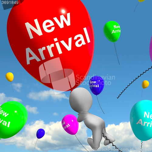 Image of New Arrival Balloons Showing Latest Products Collection