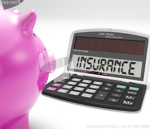 Image of Insurance Calculator Shows Protection Of Home Investment