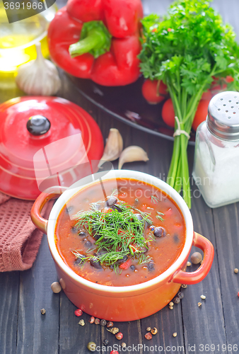 Image of bean soup
