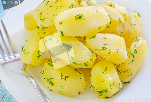Image of boiled potato
