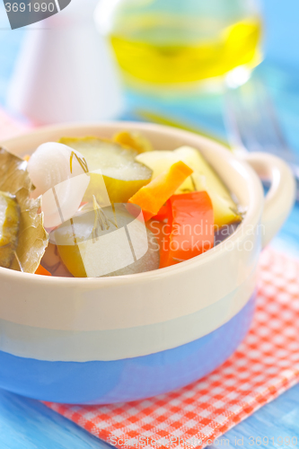 Image of marinated vegetables