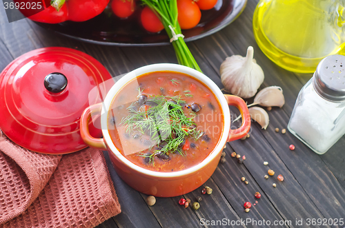 Image of bean soup