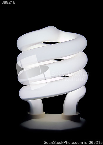 Image of Compact fluorescent light bulb