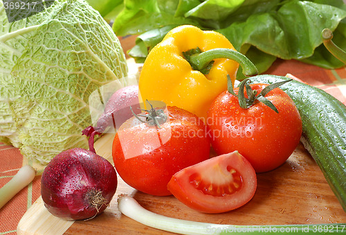 Image of Fresh Vegetables