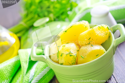 Image of boiled potato