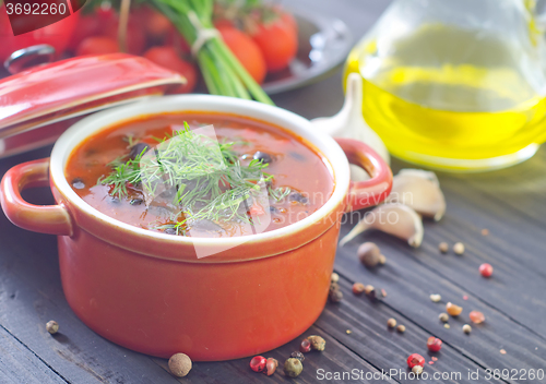 Image of bean soup