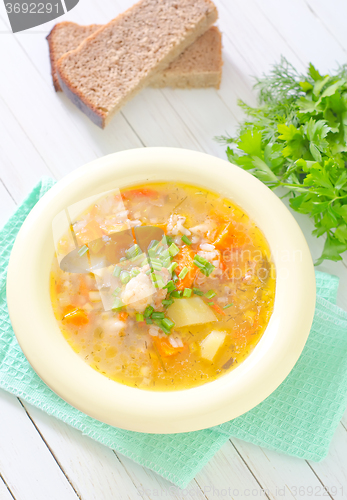 Image of fresh soup