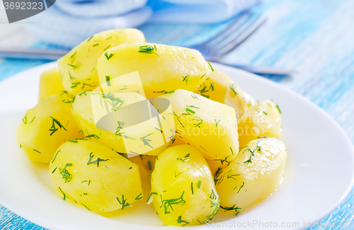 Image of boiled potato