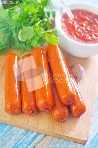 Image of sausages