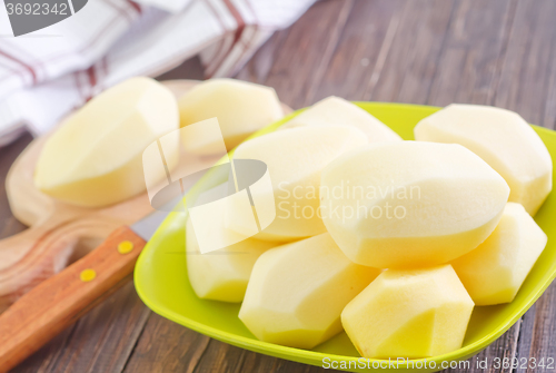Image of raw potato