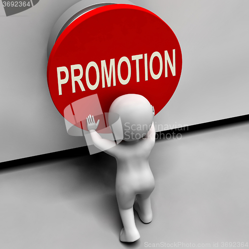 Image of Promotion Button Shows New And Higher Role