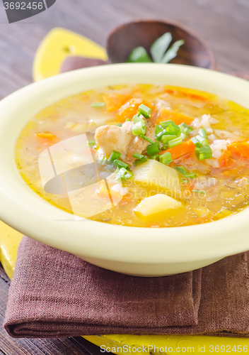 Image of fresh soup