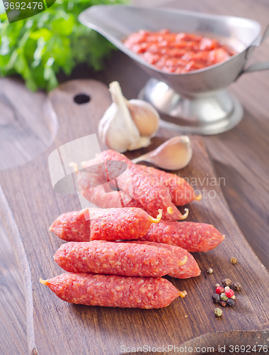 Image of sausages