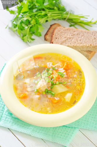 Image of fresh soup