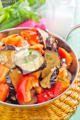 Image of fried vegetables