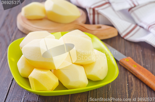 Image of raw potato