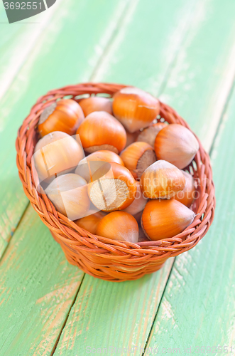 Image of hazelnuts