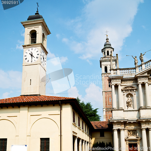 Image of  culture old architecture in italy europe milan religion       a
