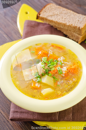 Image of fresh soup