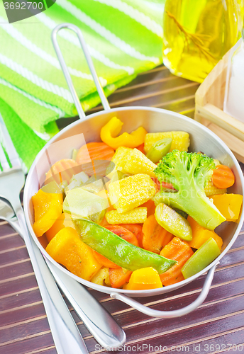 Image of fried vegetables