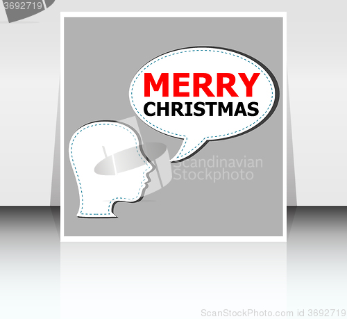 Image of Classic Holiday Vector Lettering Series. Merry Christmas and Happy New Year greetings card