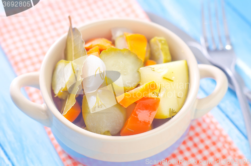 Image of marinated vegetables