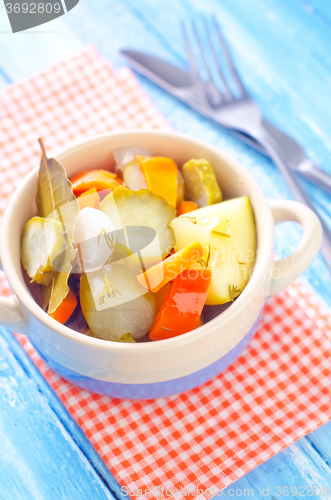 Image of marinated vegetables