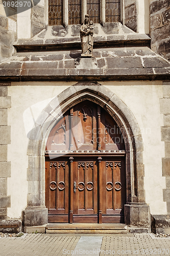 Image of Entrance to the Church