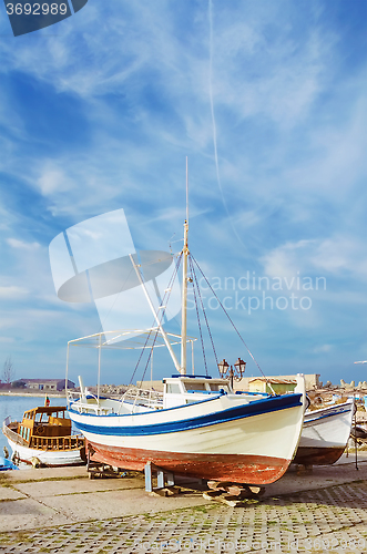 Image of Boat on the Shore