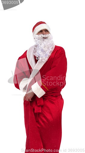 Image of Santa Claus on white background