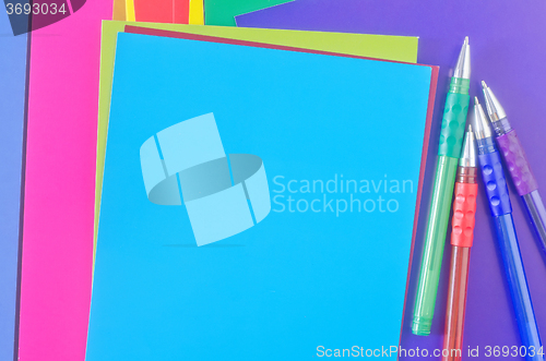 Image of color paper