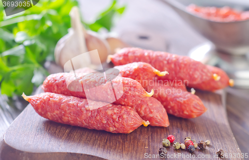 Image of sausages