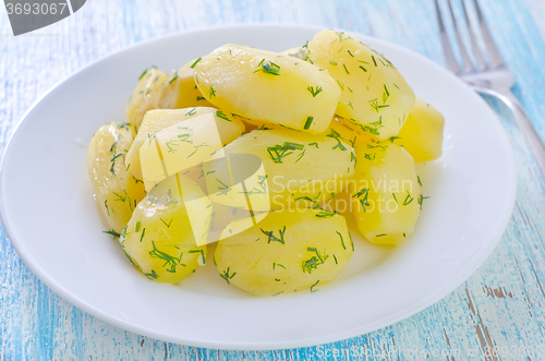 Image of boiled potato