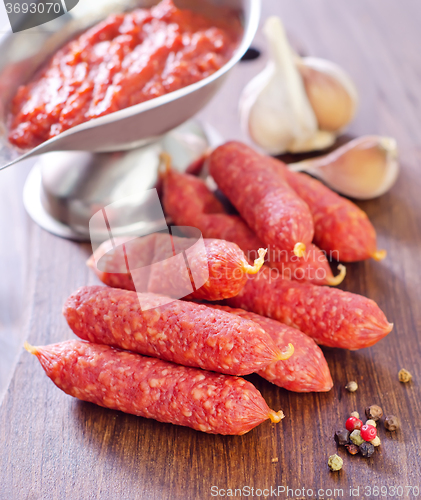 Image of sausages