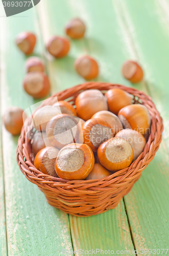 Image of hazelnuts