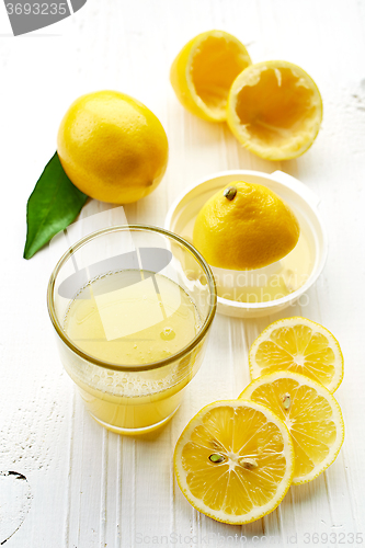 Image of fresh lemon juice