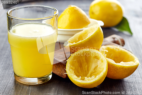 Image of fresh lemon juice
