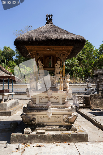 Image of Hindu temple at Pura Sahab, Nusa Penida, Bali, Indonesia